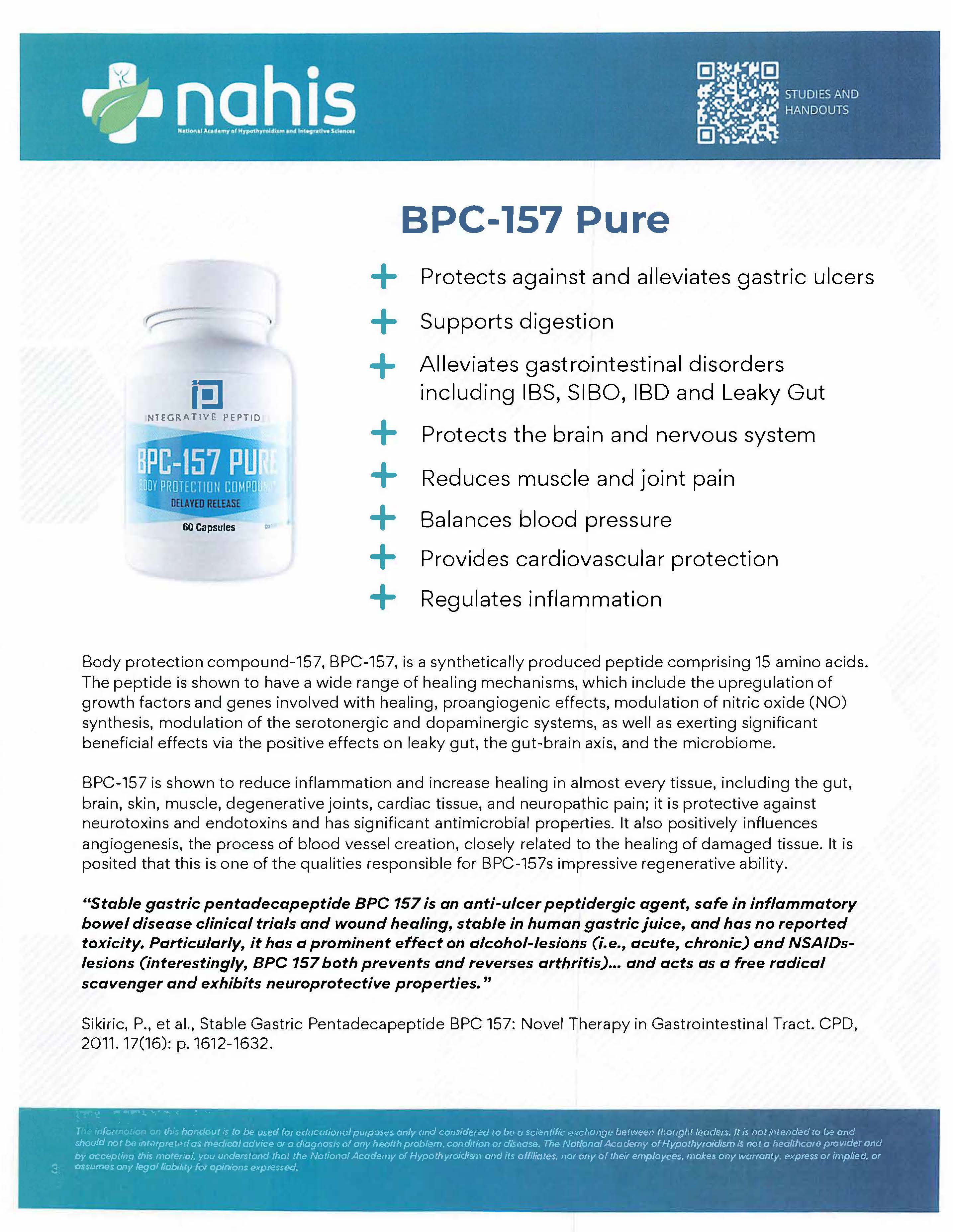 BPC-157 Pure Delayed Release