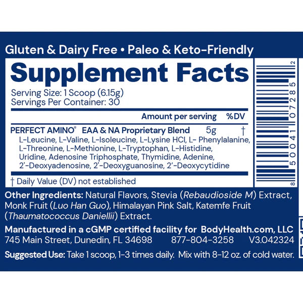 BodyHealth Perfect Amino Powder