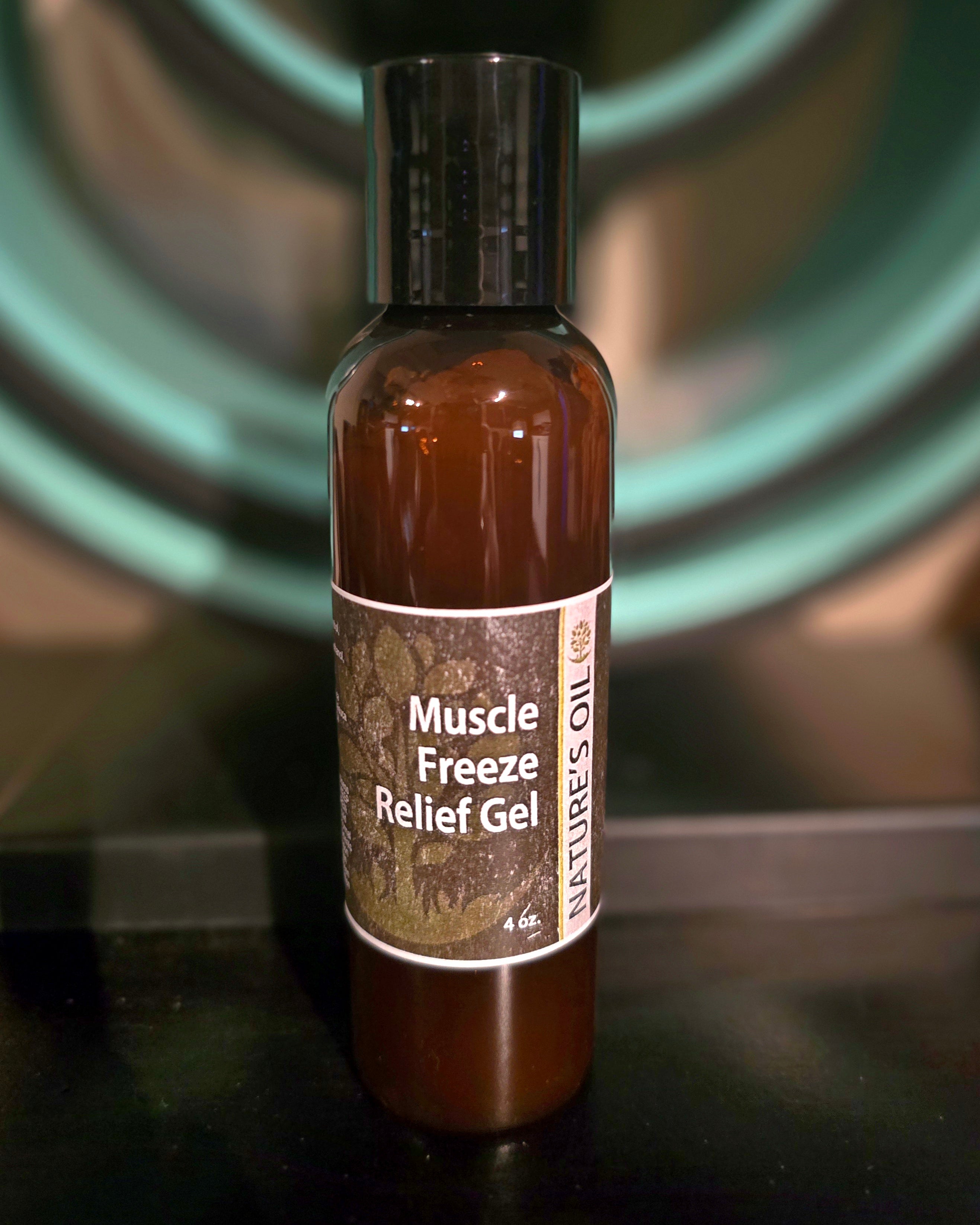 Muscle Freeze Gel 4oz