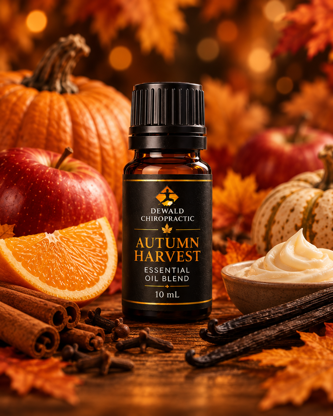Autumn Harvest Essential Oil Blend | Clove Cinnamon Apple Orange Vanilla | 5ml & 10ml