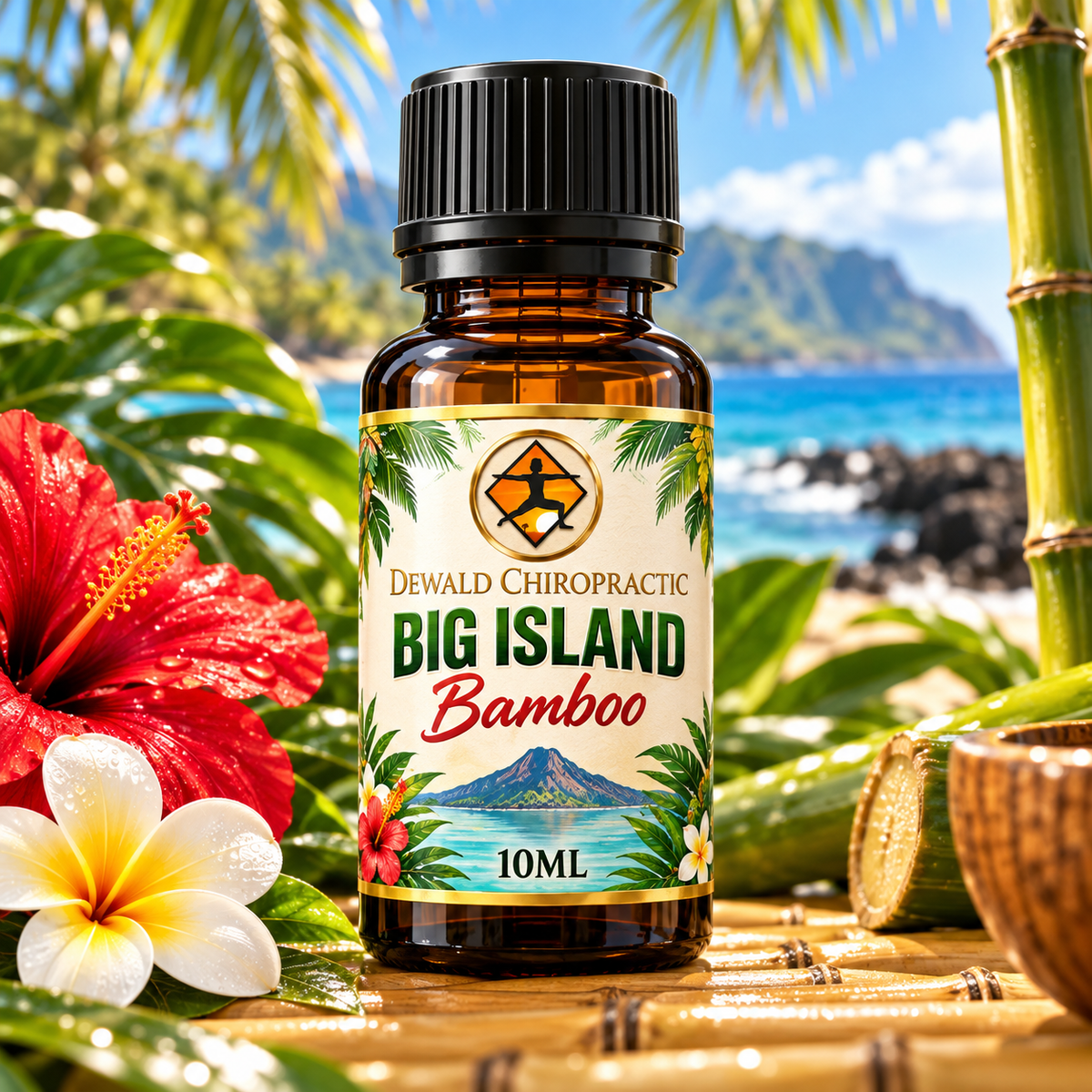 Big Island Bamboo Fragrance Oil | Fresh Bamboo Jasmine Green Spa Scent | 5ml & 10ml