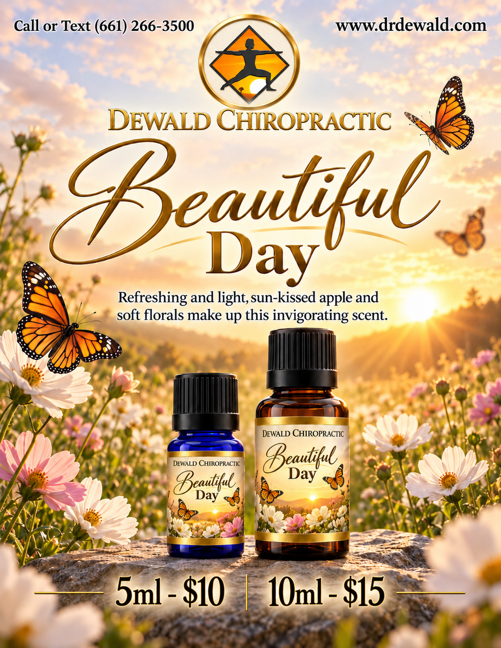 Beautiful Day Fragrance Oil | Sun-Kissed Apple Soft Florals | 5ml & 10ml