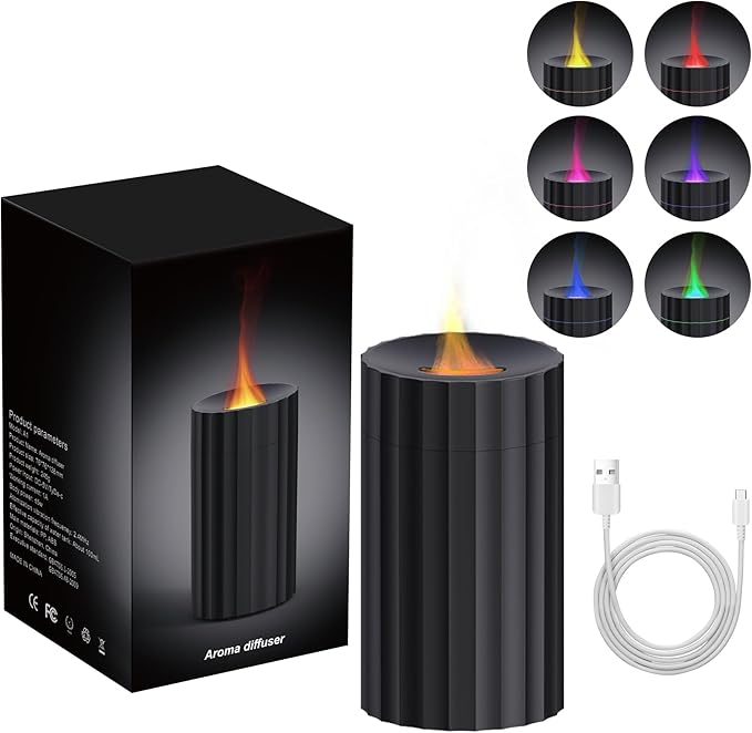 Mini Black Car/Travel Essential Oil Diffuser