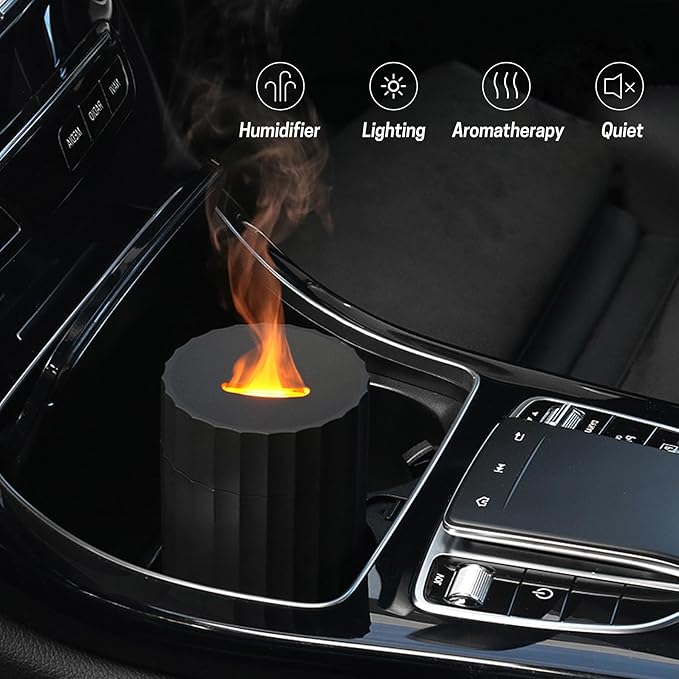 Mini Black Car/Travel Essential Oil Diffuser