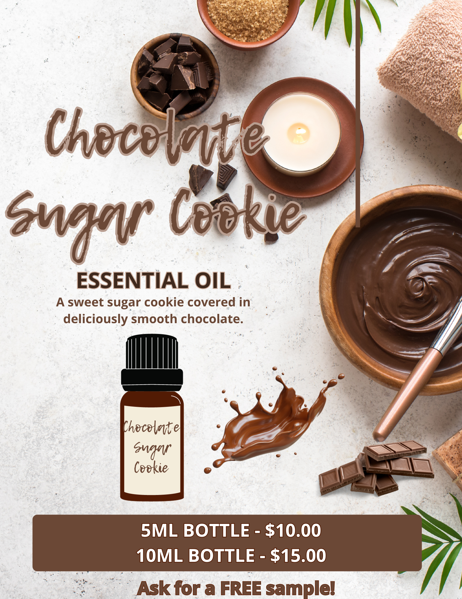 Chocolate Sugar Cookie Fragrance Oil
