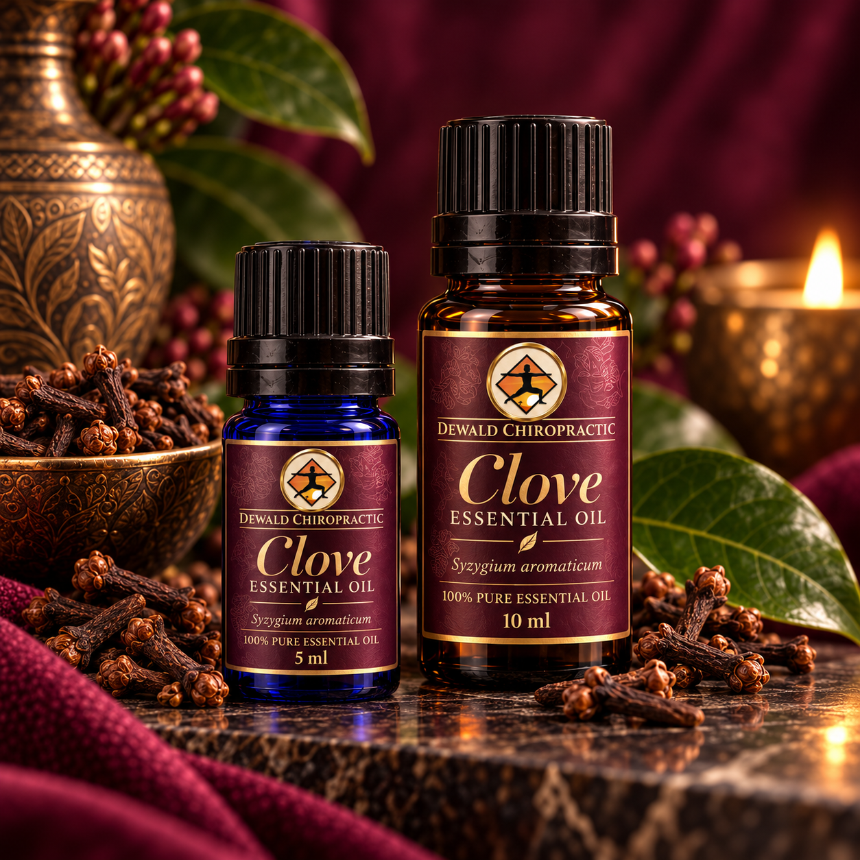 Clove Essential Oil | Warm Spicy Aromatherapy Oil | 5ml & 10ml