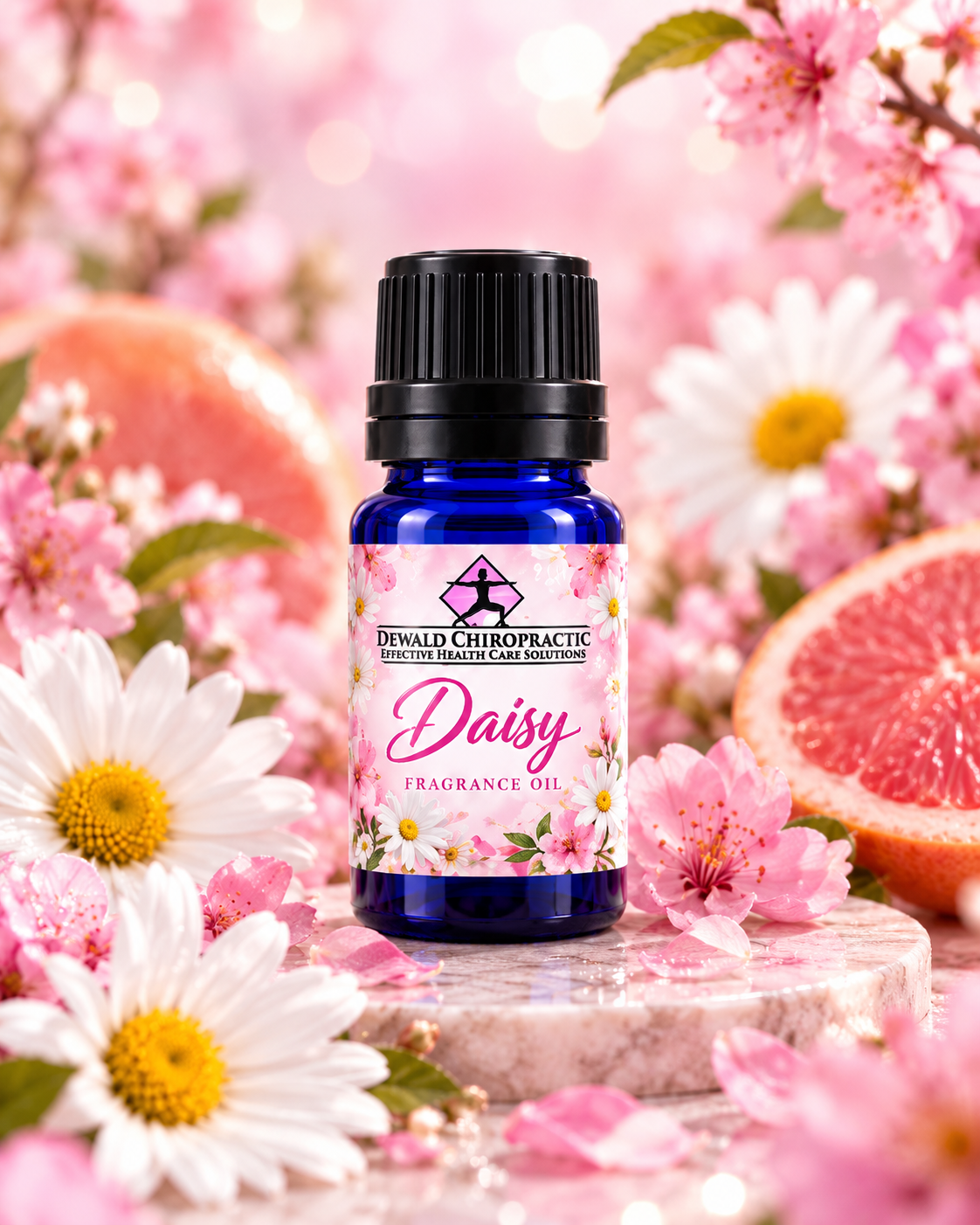 Daisy Fragrance Oil | Peach Blossom Grapefruit Floral Perfume Scent | Candle Soap Diffuser Oil | 5ml & 10ml