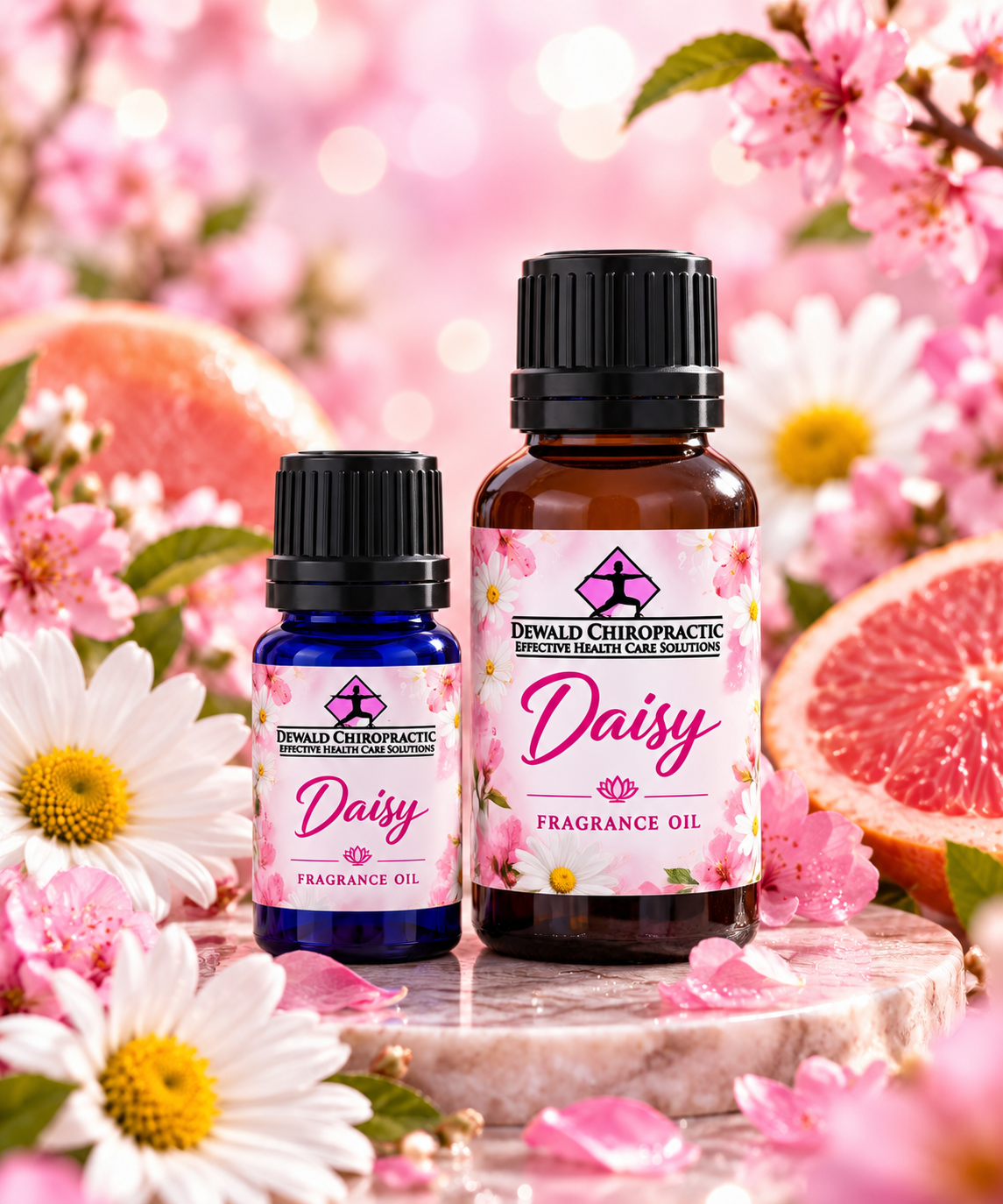 Daisy Fragrance Oil | Peach Blossom Grapefruit Floral Perfume Scent | Candle Soap Diffuser Oil | 5ml & 10ml