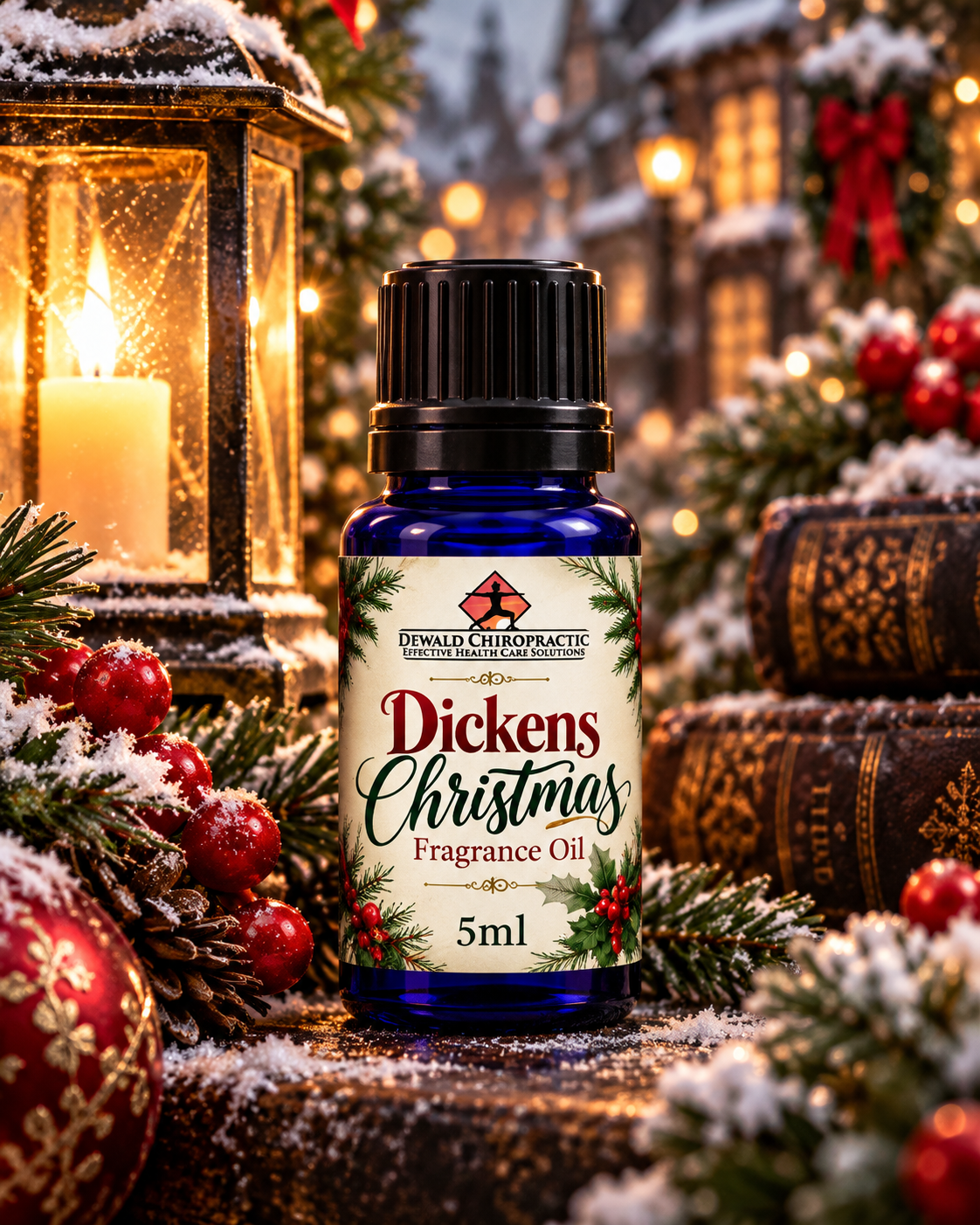 Dickens Christmas Fragrance Oil | Mulled Fruit Spice Vanilla Holiday Scent | Candle Soap Diffuser Oil | 5ml & 10ml