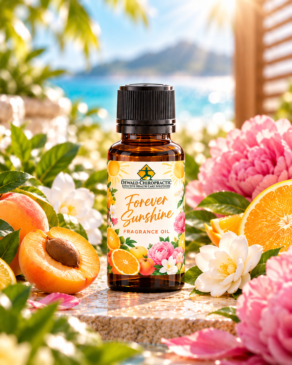 Forever Sunshine Fragrance Oil | Apricot Citrus Peony Gardenia Floral Scent | Candle Soap Diffuser Oil | 5ml & 10ml