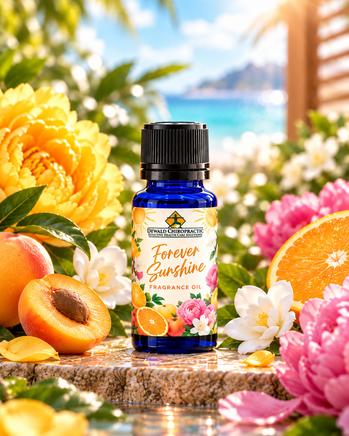 Forever Sunshine Fragrance Oil | Apricot Citrus Peony Gardenia Floral Scent | Candle Soap Diffuser Oil | 5ml & 10ml