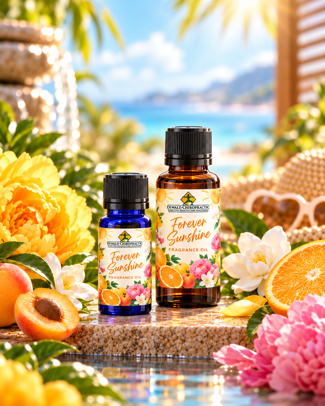 Forever Sunshine Fragrance Oil | Apricot Citrus Peony Gardenia Floral Scent | Candle Soap Diffuser Oil | 5ml & 10ml