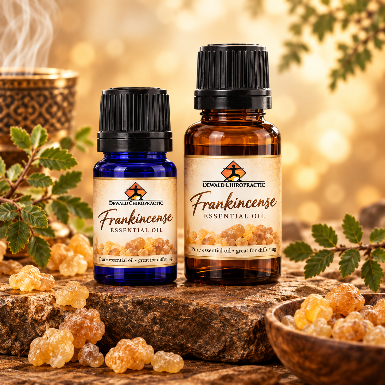 Frankincense Essential Oil (Boswellia) | Warm Woody Aromatherapy Oil | 5ml & 10ml