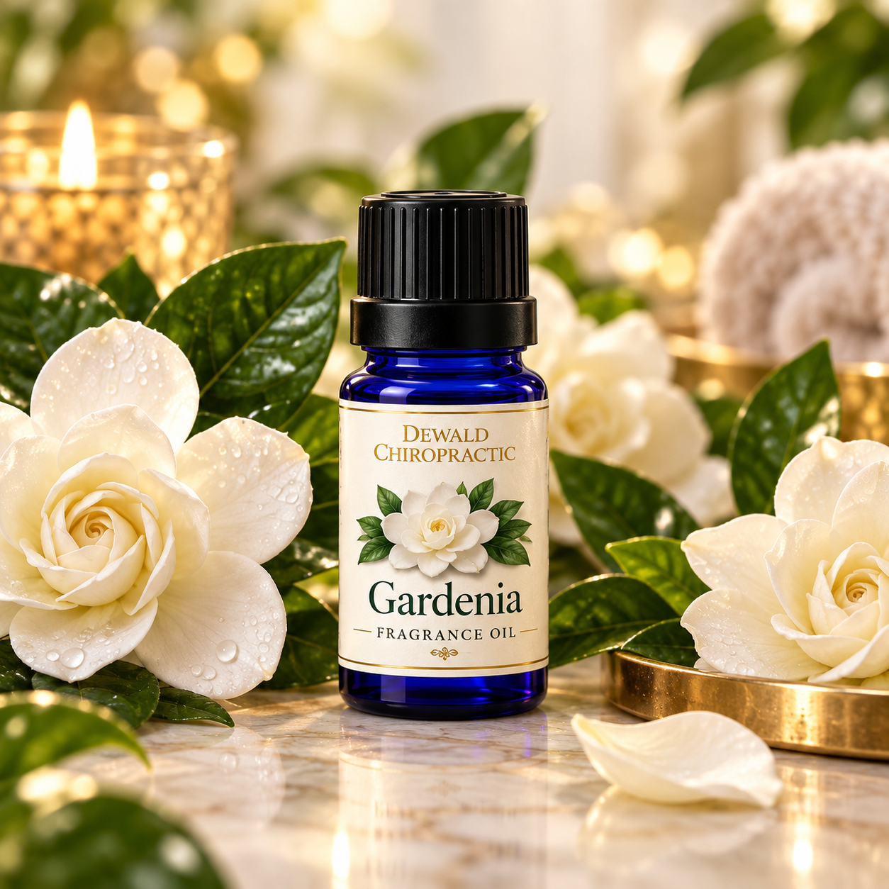 Gardenia Fragrance Oil | Sweet White Floral Perfume Scent | Candle Soap Diffuser Oil | 5ml 10ml Perfume Roller