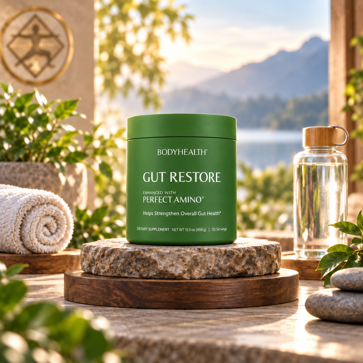 BodyHealth Gut Restore Powder with PerfectAmino