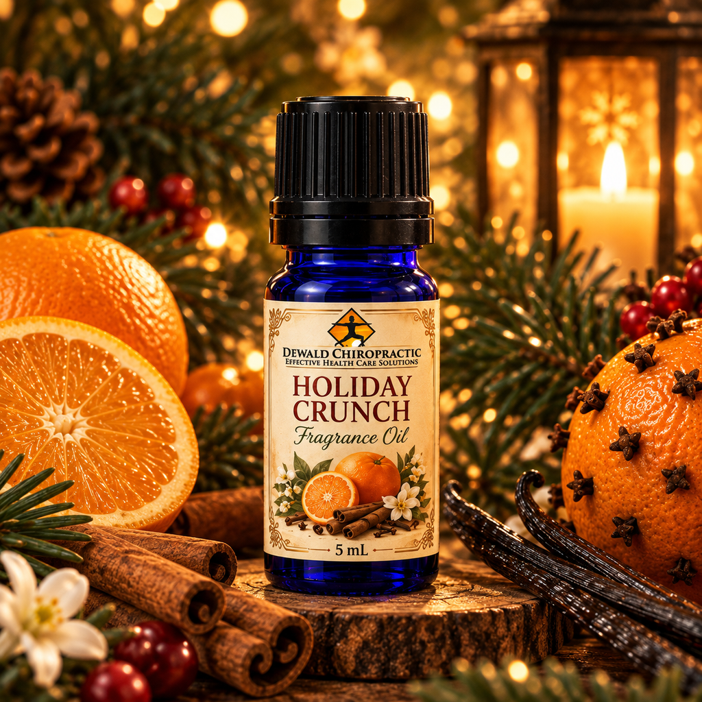 Holiday Crunch Fragrance Oil | Festive Citrus, Spice & Vanilla | 5ml & 10ml