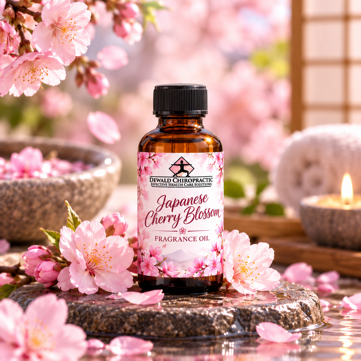 Japanese Cherry Blossom Fragrance Oil | Sweet Floral Sakura Scent | Candle Soap Diffuser Oil | 5ml & 10ml