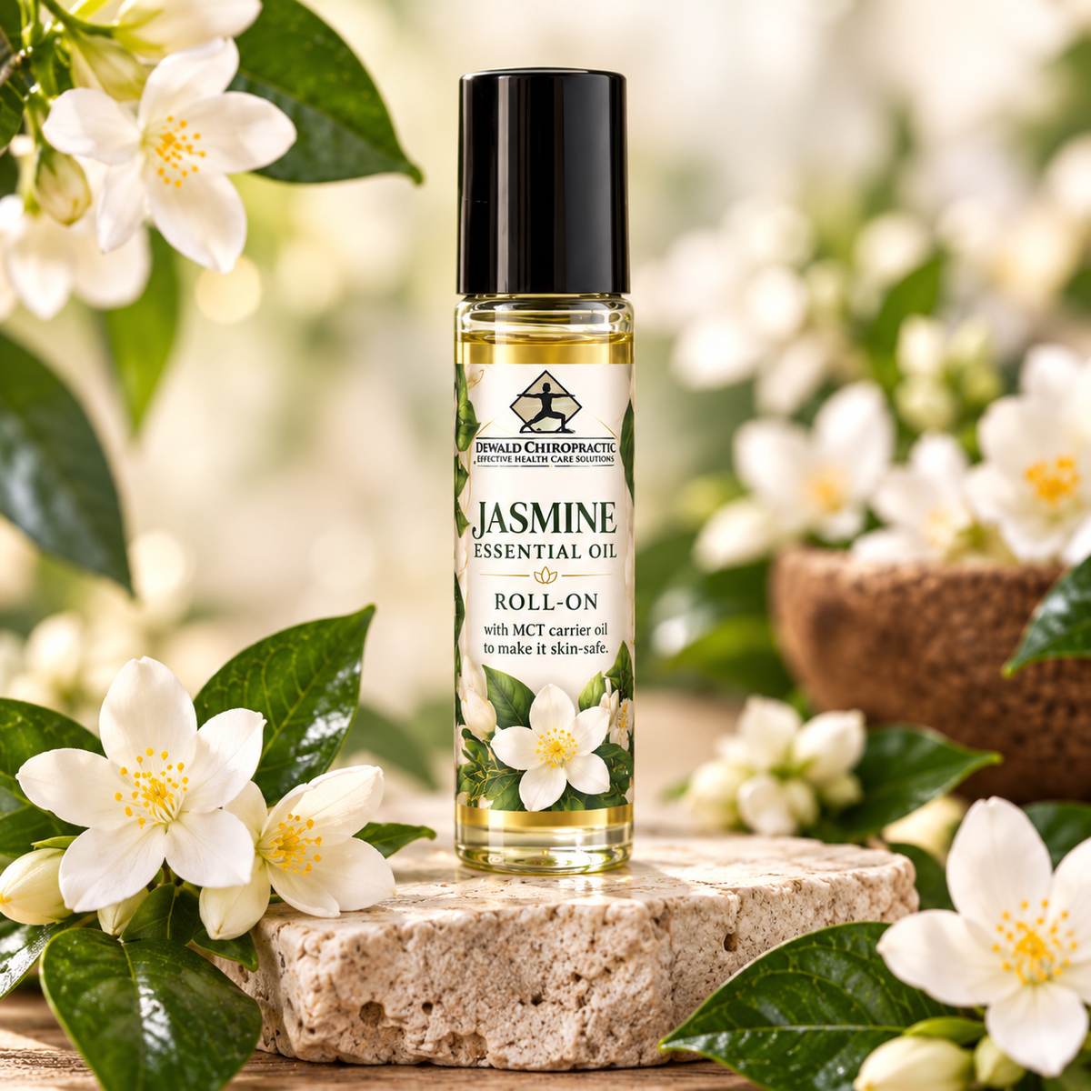 Jasmine Essential Oil | Sweet Exotic Floral Aromatherapy Oil | Diffuser Massage Skincare | 5ml 10ml Perfume Roller