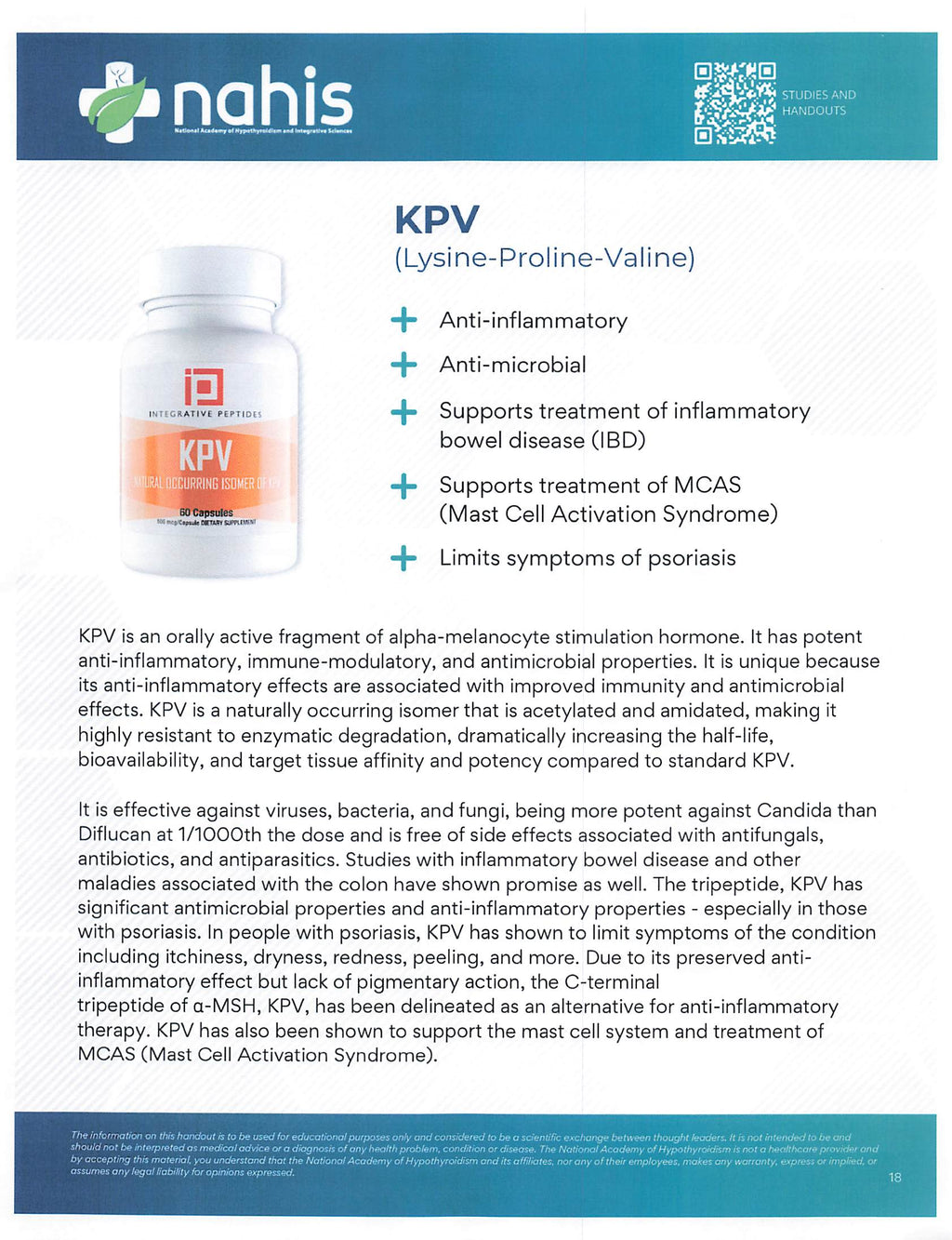 KPV Peptides