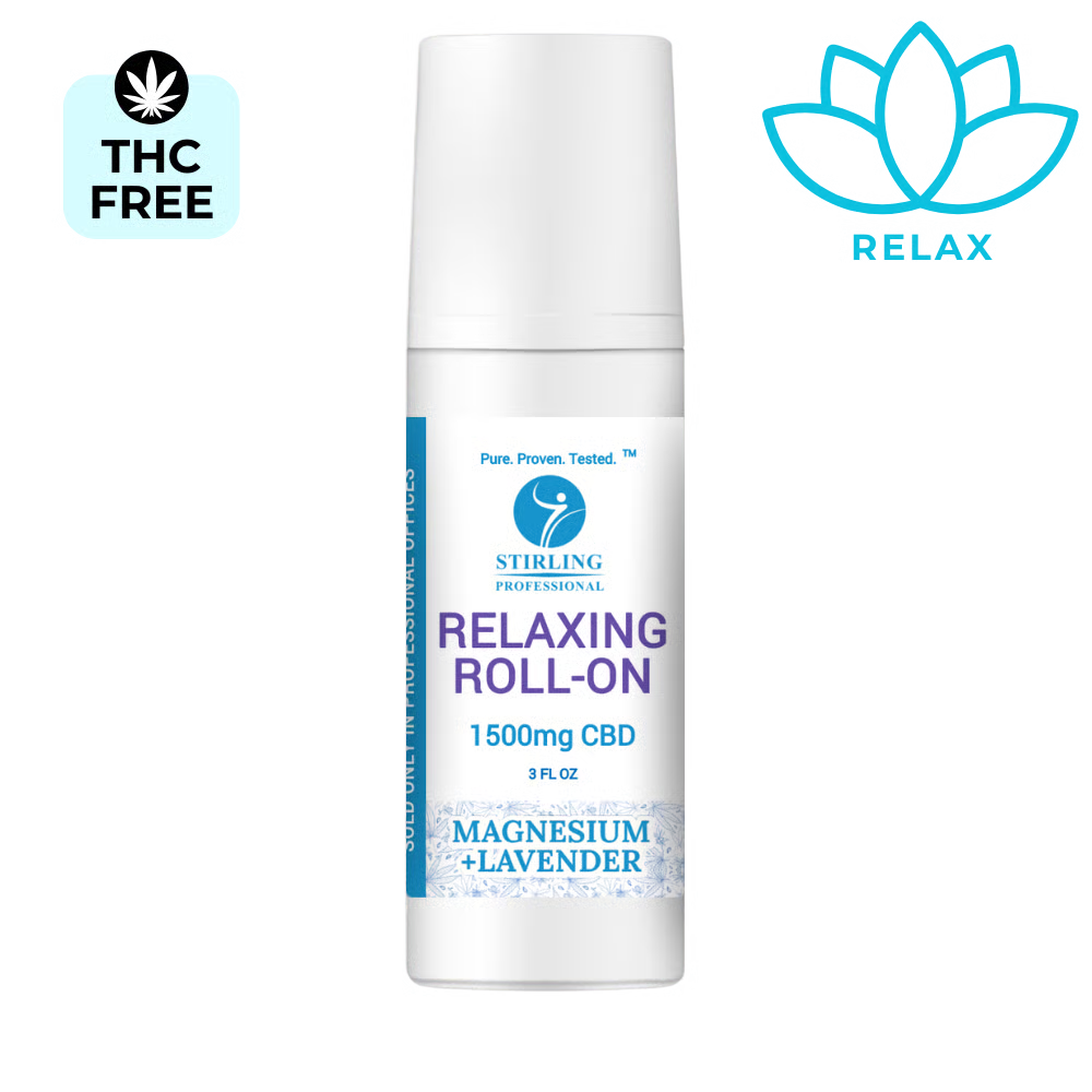 Relaxing Roll-On 1500mg CBD(Magnesium & Lavender)