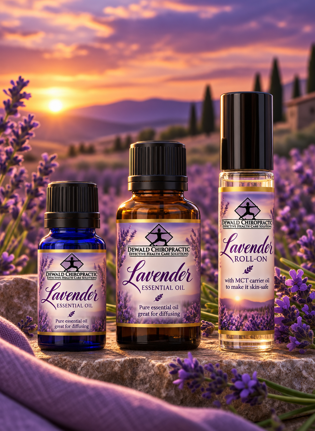 Lavender Essential Oil (Lavandula angustifolia) | 5ml, 10ml & Roller