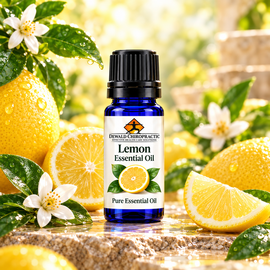 Lemon Essential Oil (Citrus limon) | Fresh Citrus Aromatherapy Oil | 5ml, 10ml & Roller