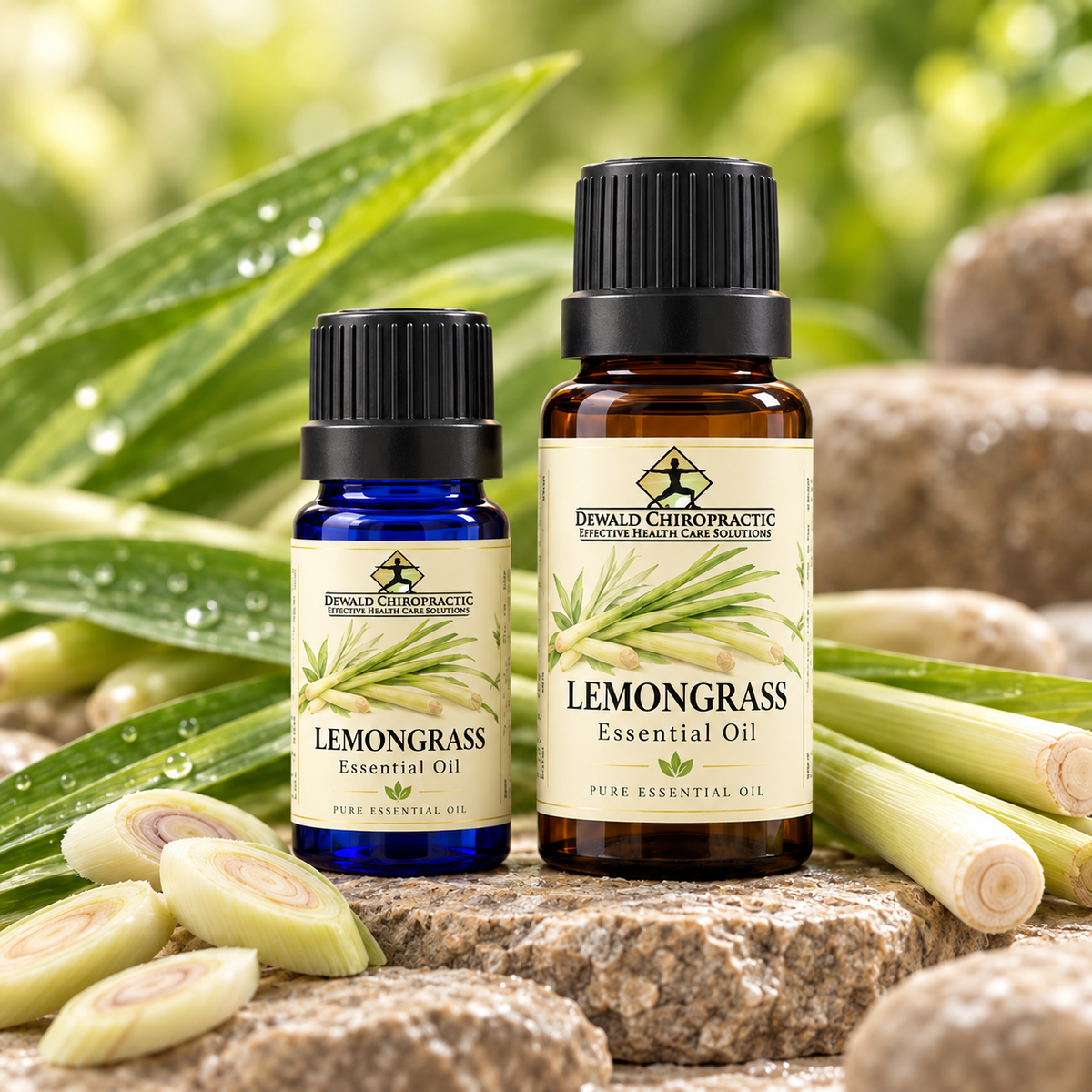 Lemongrass Essential Oil (Cymbopogon citratus) | Fresh Citrus Aromatherapy Oil | 5ml & 10ml