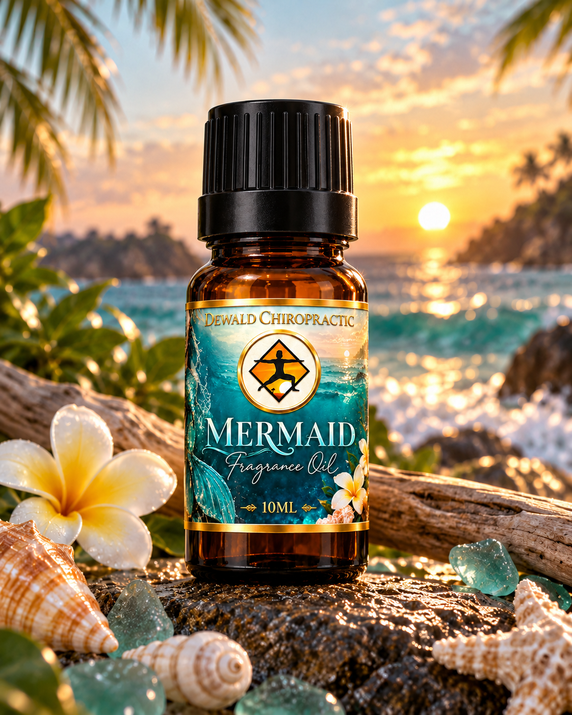 Mermaid Fragrance Oil | Tropical Fruit & Coconut Scent | 5ml & 10ml