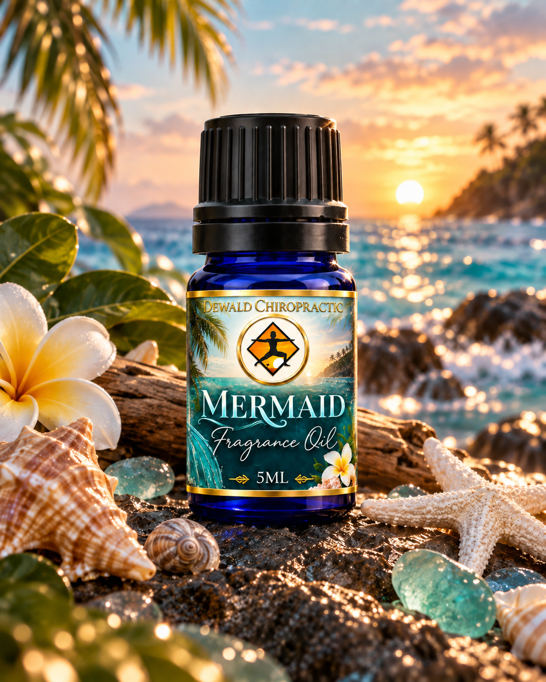 Mermaid Fragrance Oil | Tropical Fruit & Coconut Scent | 5ml & 10ml