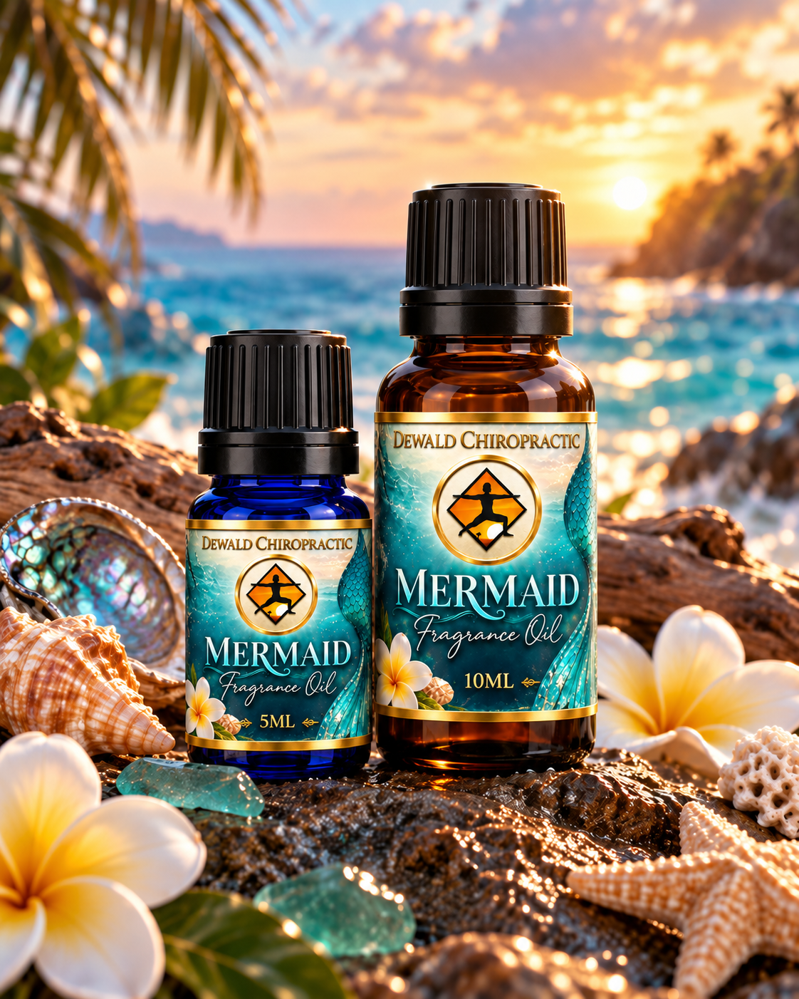 Mermaid Fragrance Oil | Tropical Fruit & Coconut Scent | 5ml & 10ml