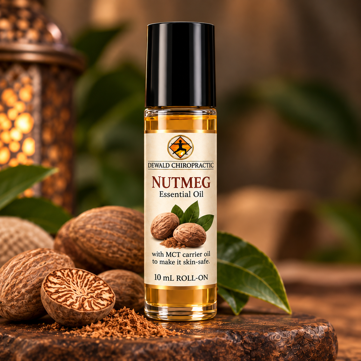 Nutmeg Essential Oil (Myristica fragrans) | Warm Spicy Aromatherapy Oil | 5ml & 10ml