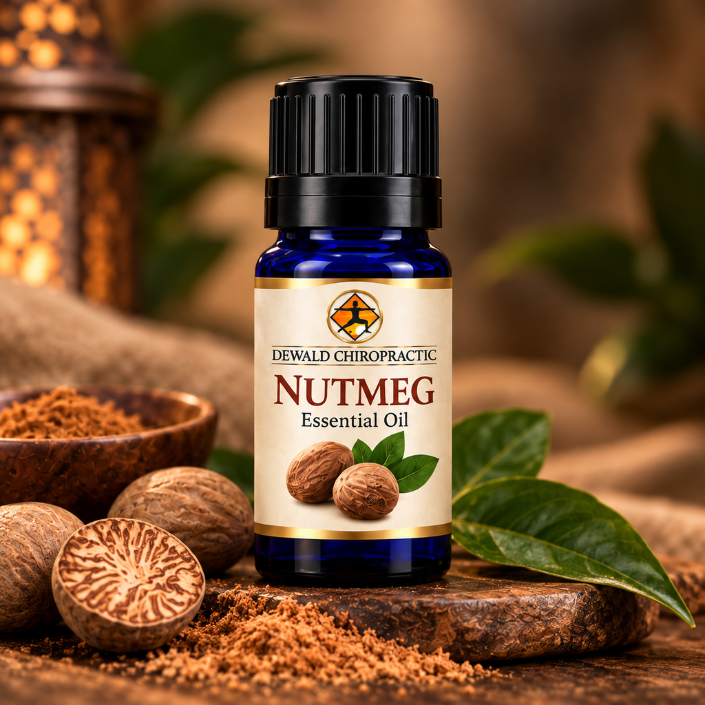 Nutmeg Essential Oil (Myristica fragrans) | Warm Spicy Aromatherapy Oil | 5ml & 10ml