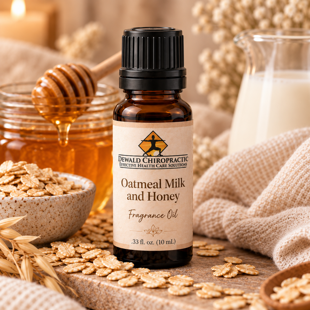 Oatmeal Milk & Honey Fragrance Oil | Warm Sweet Comfort Scent | 5ml & 10ml