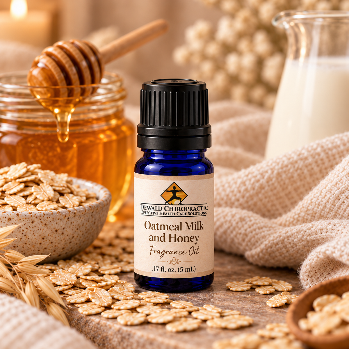Oatmeal Milk & Honey Fragrance Oil | Warm Sweet Comfort Scent | 5ml & 10ml