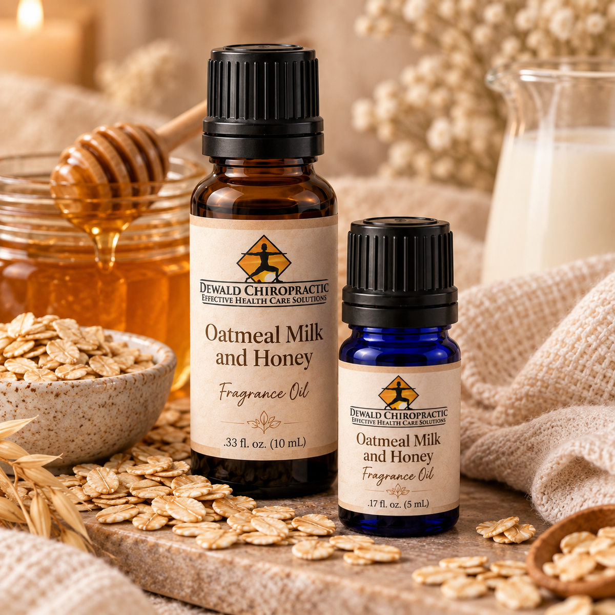 Oatmeal Milk & Honey Fragrance Oil | Warm Sweet Comfort Scent | 5ml & 10ml