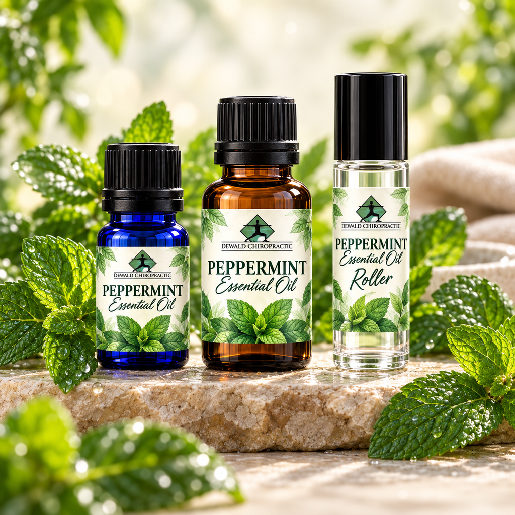 Peppermint Essential Oil | Menthol Mint Aromatherapy Oil | 5ml & 10ml