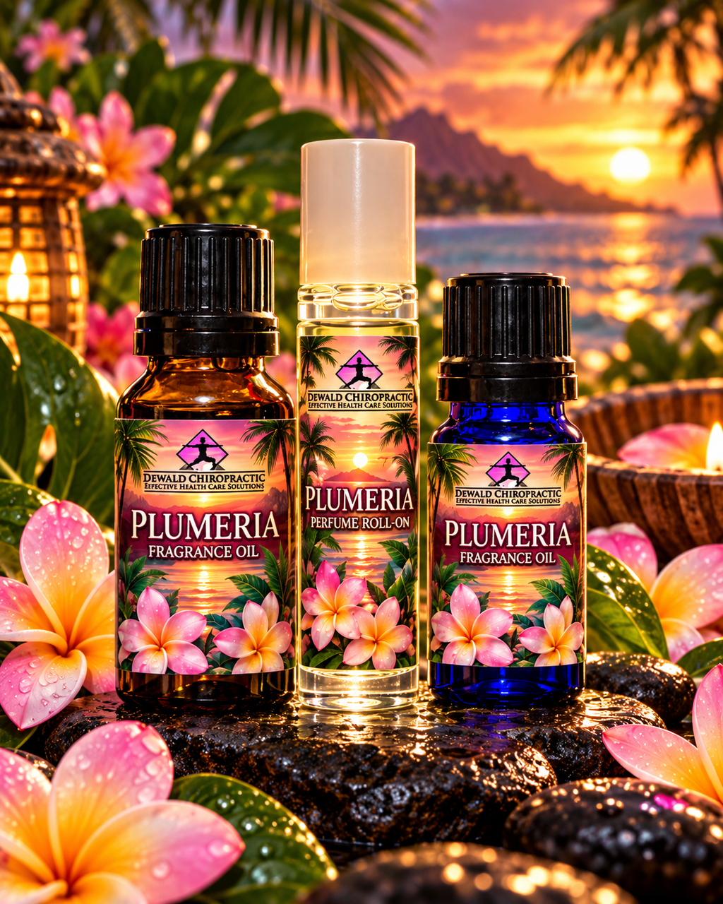 Plumeria Fragrance Oil | Tropical Floral Perfume Oil | 5ml, 10ml & Roller