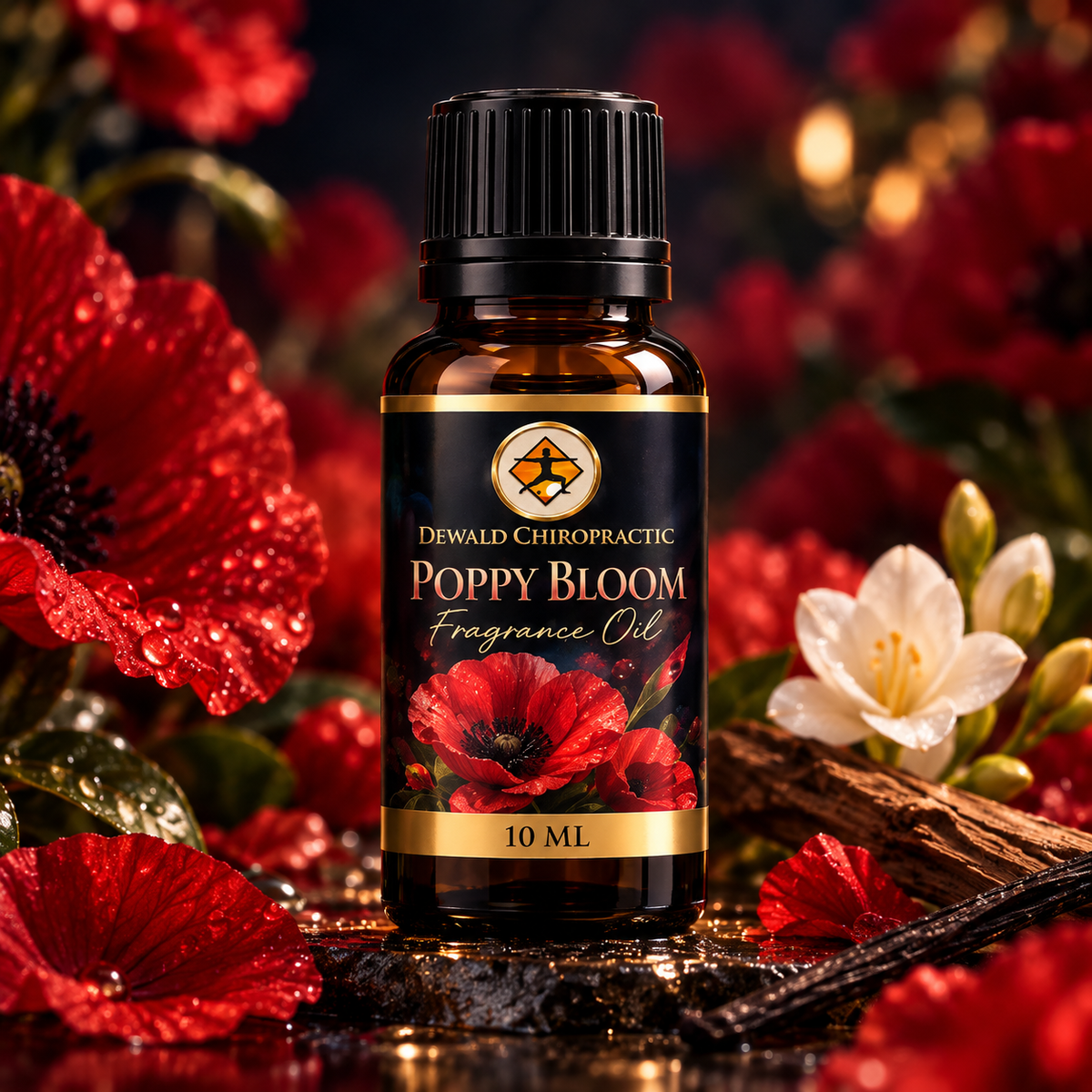 Poppy Bloom Fragrance Oil | Poppy Freesia Mandarin Vanilla Sandalwood | 5ml, 10ml & Roller