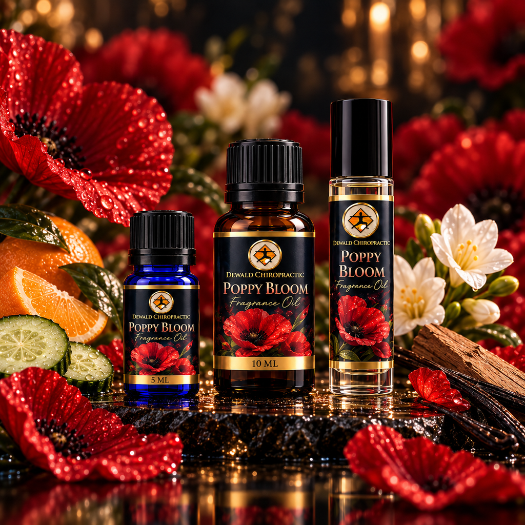 Poppy Bloom Fragrance Oil | Poppy Freesia Mandarin Vanilla Sandalwood | 5ml, 10ml & Roller