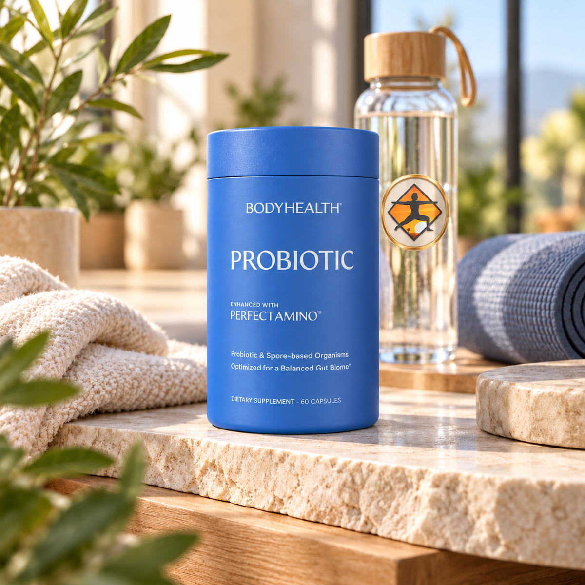 BodyHealth Probiotic Capsules with PerfectAmino