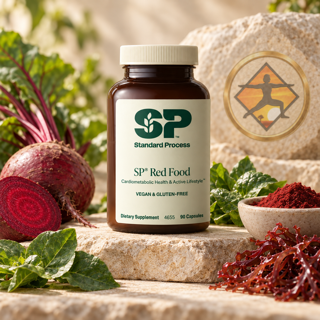 SP® Red Food | Whole Food Astaxanthin Supplement | Cardiometabolic, Active Lifestyle & Healthy Aging Support | 90 Capsules