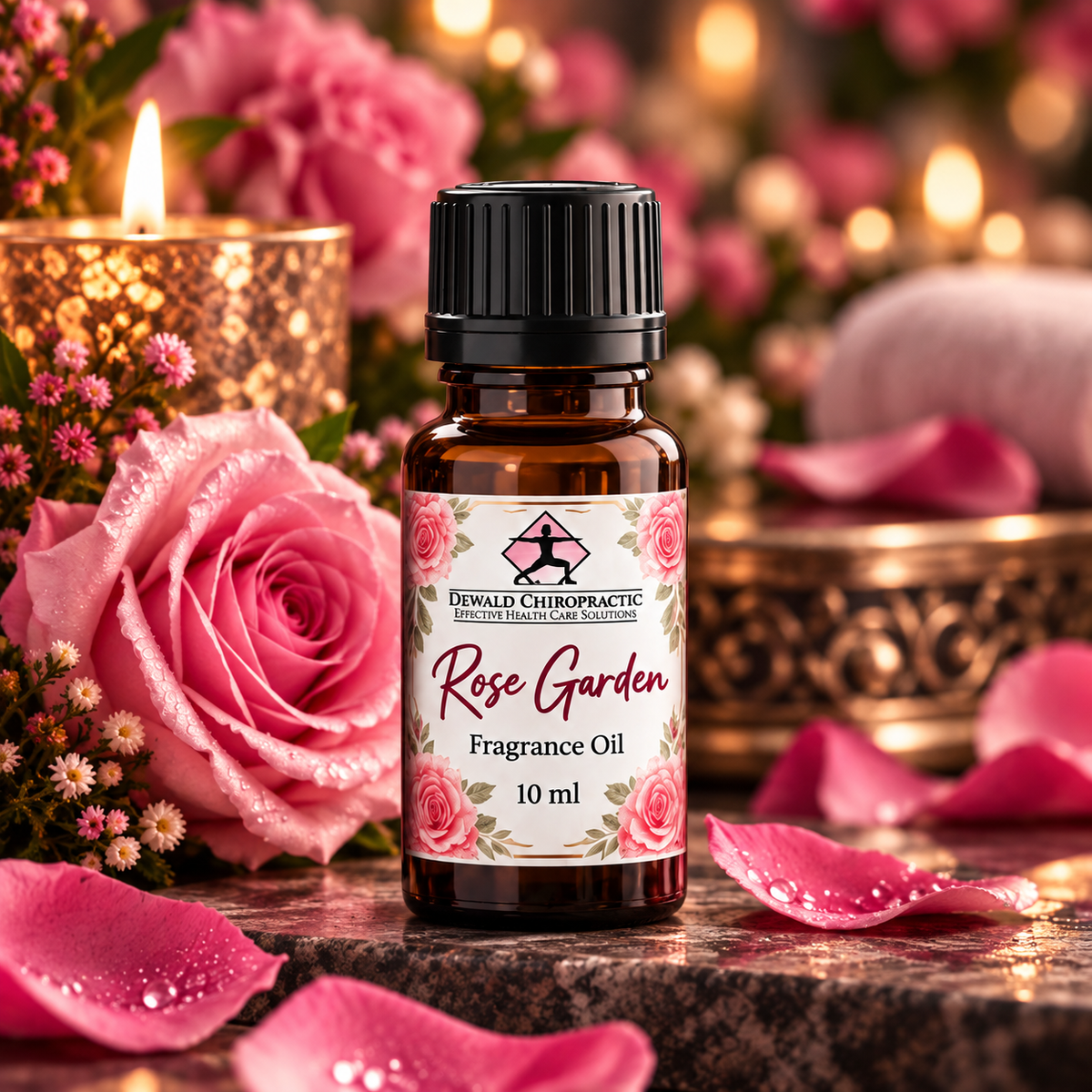 Rose Garden Fragrance Oil | Fresh Blooming Rose Floral Scent | 5ml & 10ml