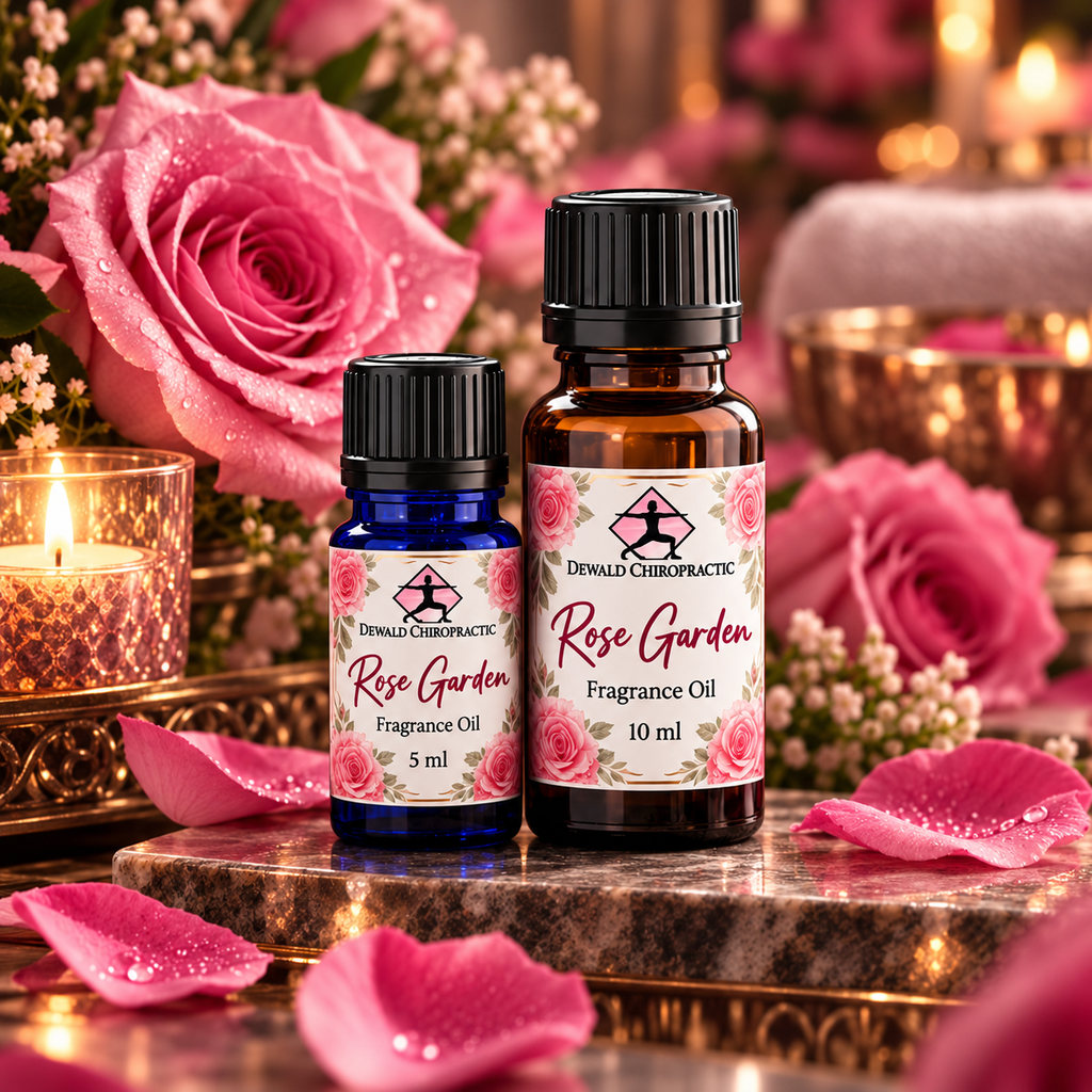 Rose Garden Fragrance Oil | Fresh Blooming Rose Floral Scent | 5ml & 10ml