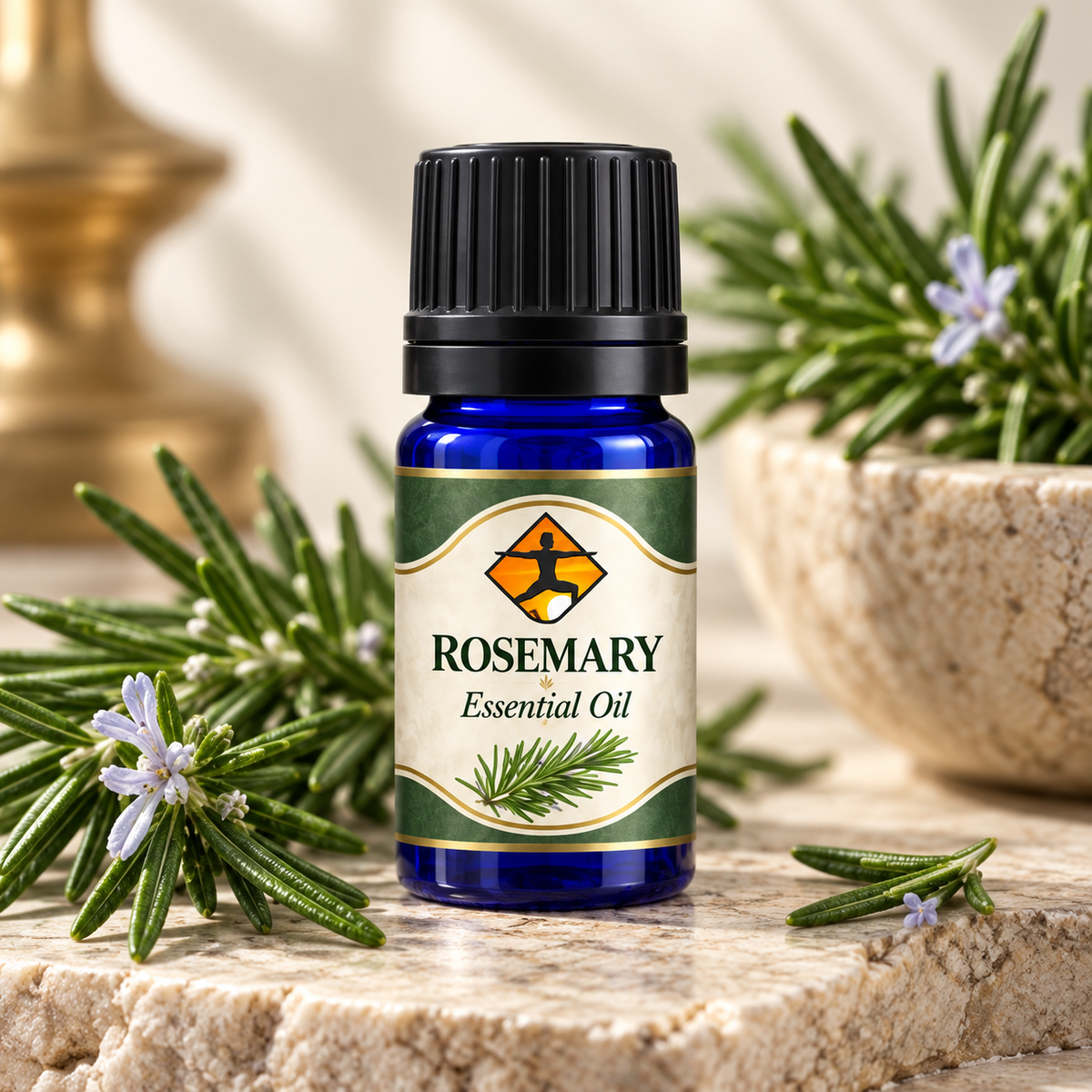 Rosemary Essential Oil (Rosmarinus officinalis) | Herbal Aromatherapy Oil | 5ml & 10ml
