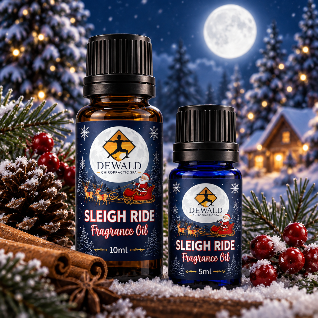 Sleigh Ride Fragrance Oil | Mint Fir Wintergreen Holiday Scent | 5ml & 10ml