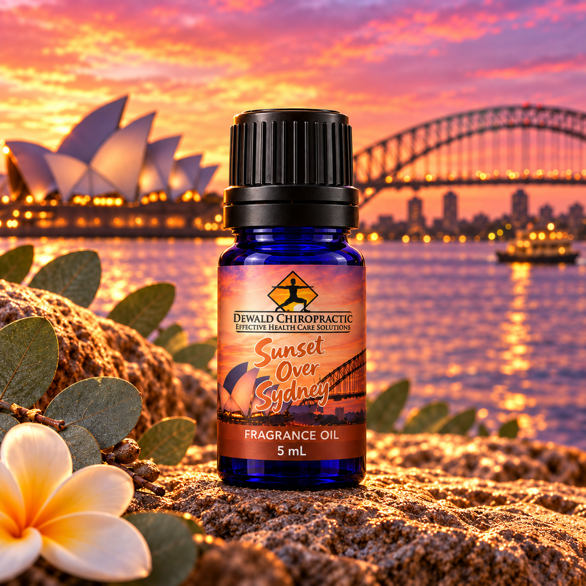 Sunset Over Sydney Fragrance Oil | Fresh Orange Eucalyptus Musk | 5ml & 10ml