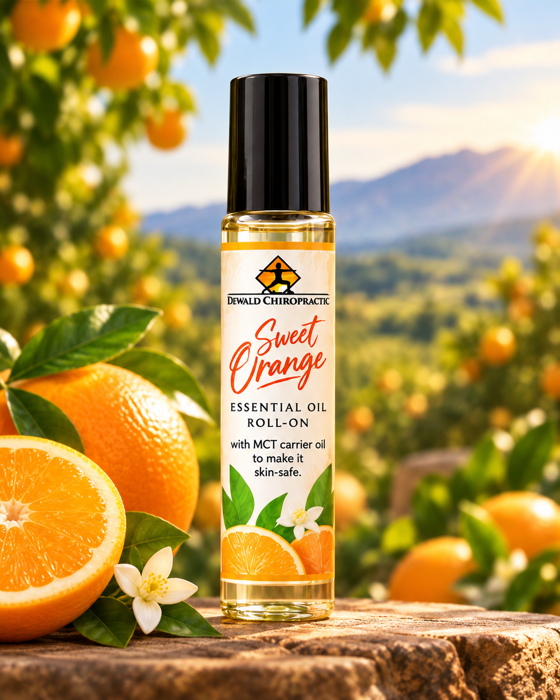 Sweet Orange Essential Oil (Citrus sinensis) | Bright Citrus Aromatherapy Oil | 5ml & 10ml