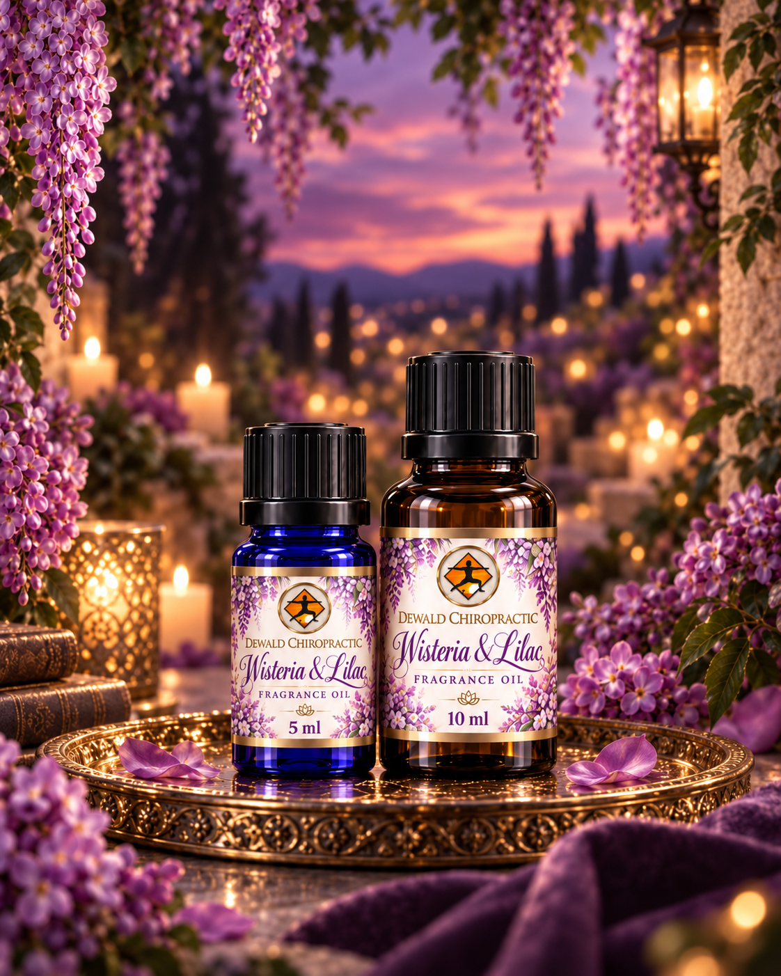 Wisteria & Lilac Fragrance Oil | Fruity Floral Wisteria Lilac Bouquet | 5ml & 10ml