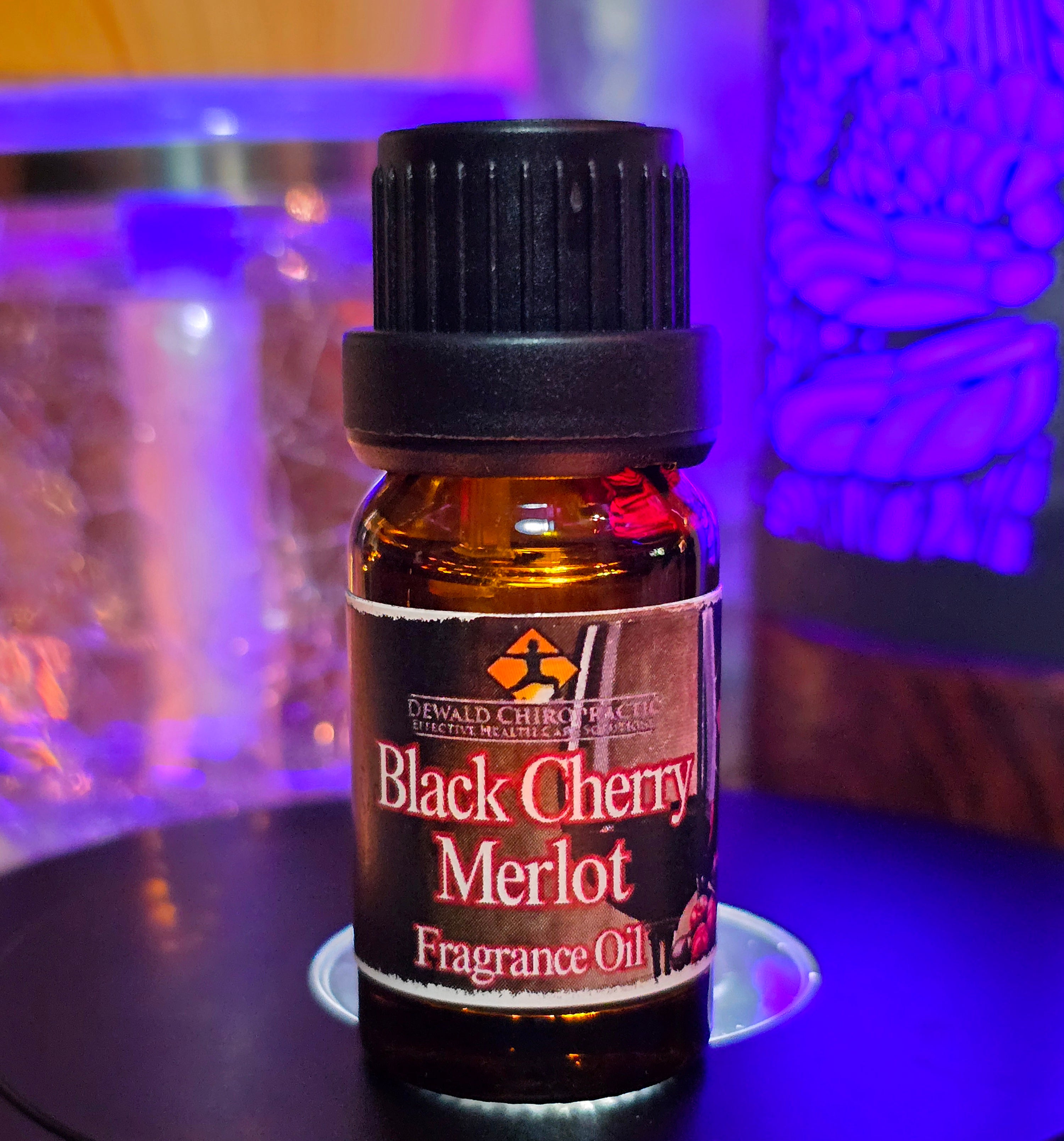 Black Cherry Merlot Fragrance Oil 10ml bottle Dewald Chiropractic Spa