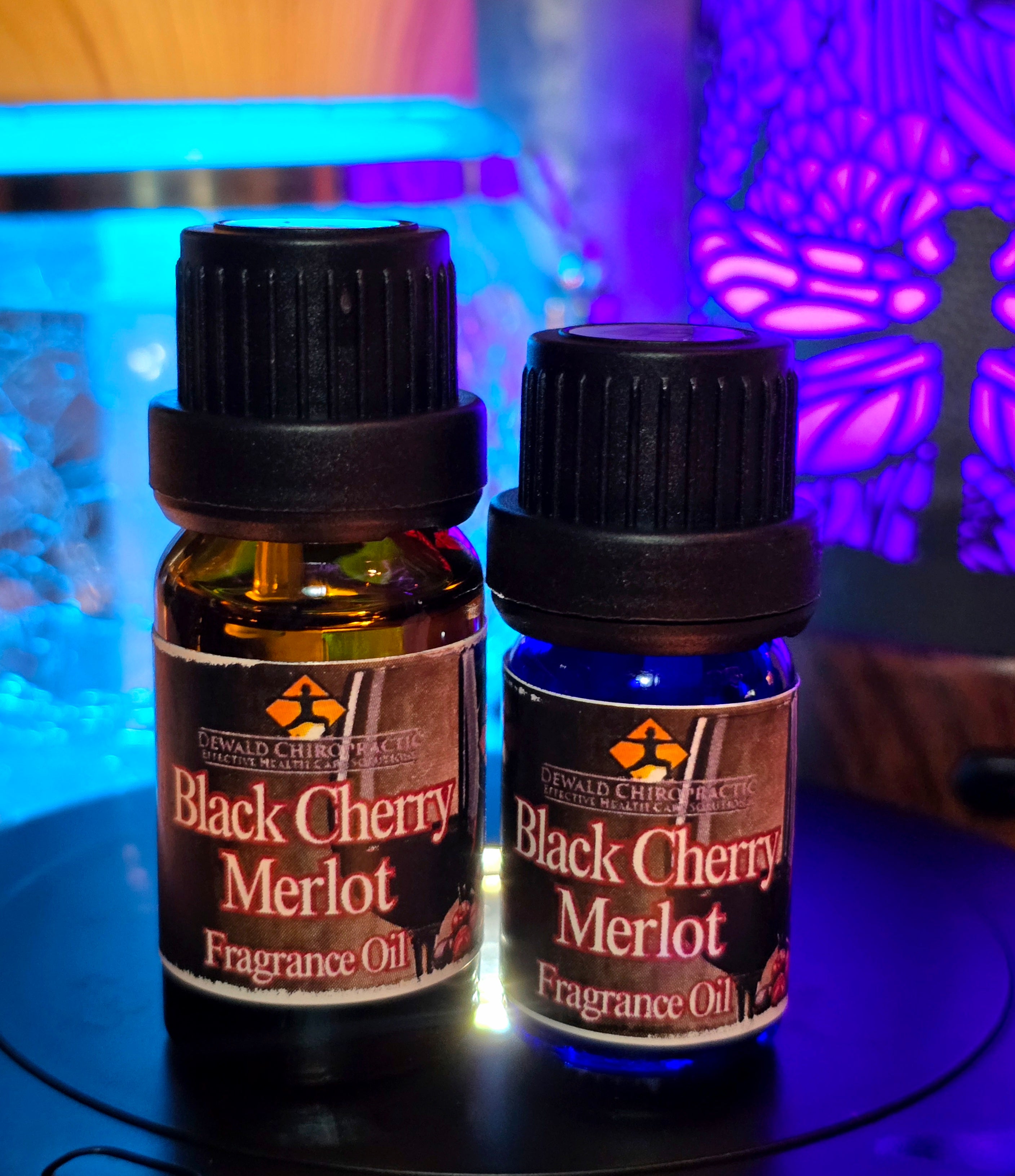 Black Cherry Merlot Fragrance Oil 5ml and 10ml bottles Dewald Chiropractic Spa
